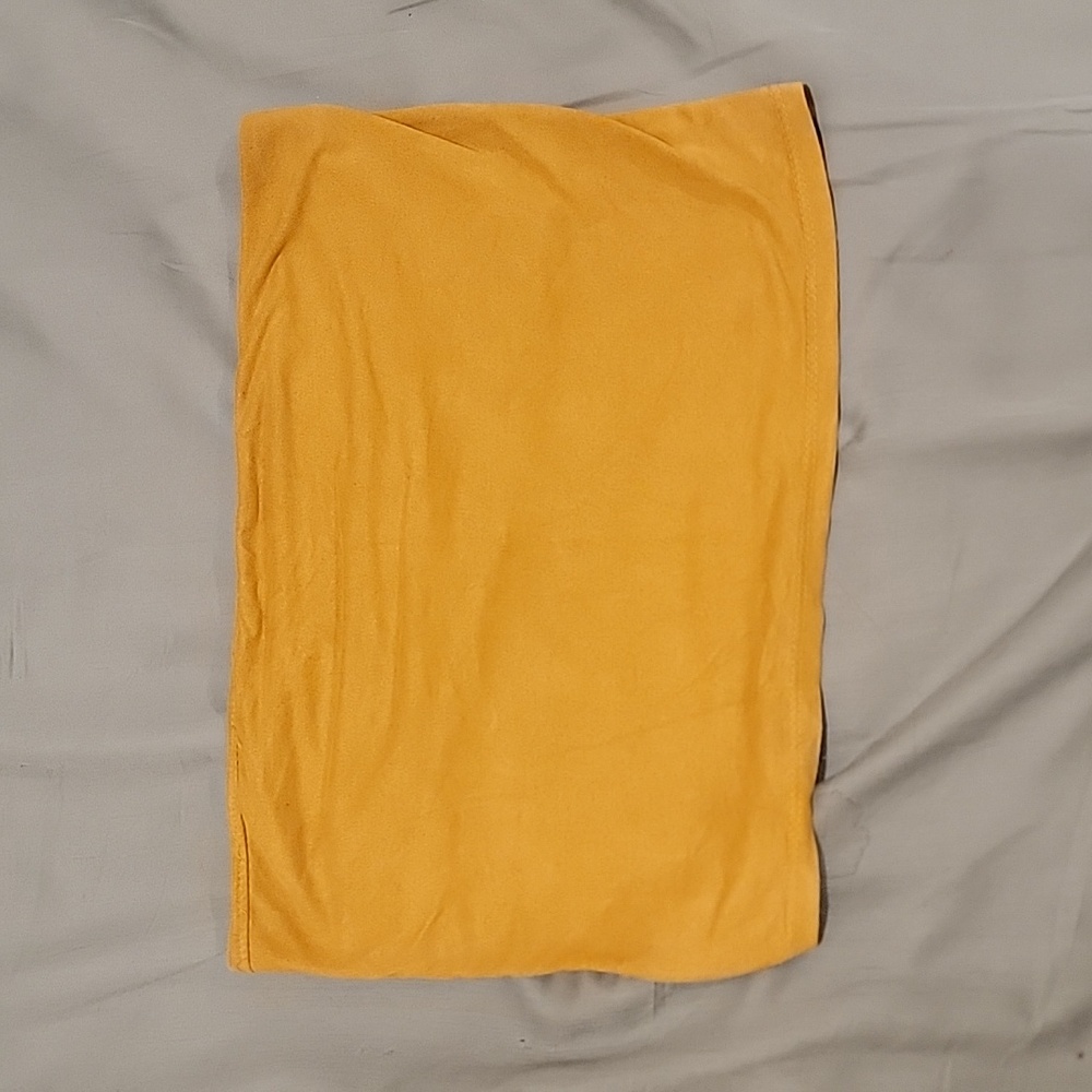 Yellow urban outfitters tube top